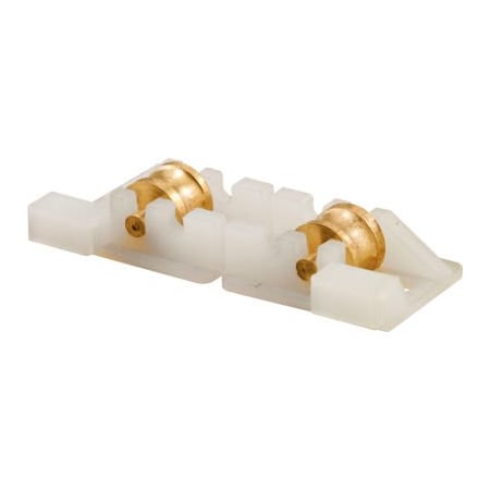 Prime-Line Prime-Line Sliding Window Tandem Roller Assembly, 3/8" Brass Wheels G 3131